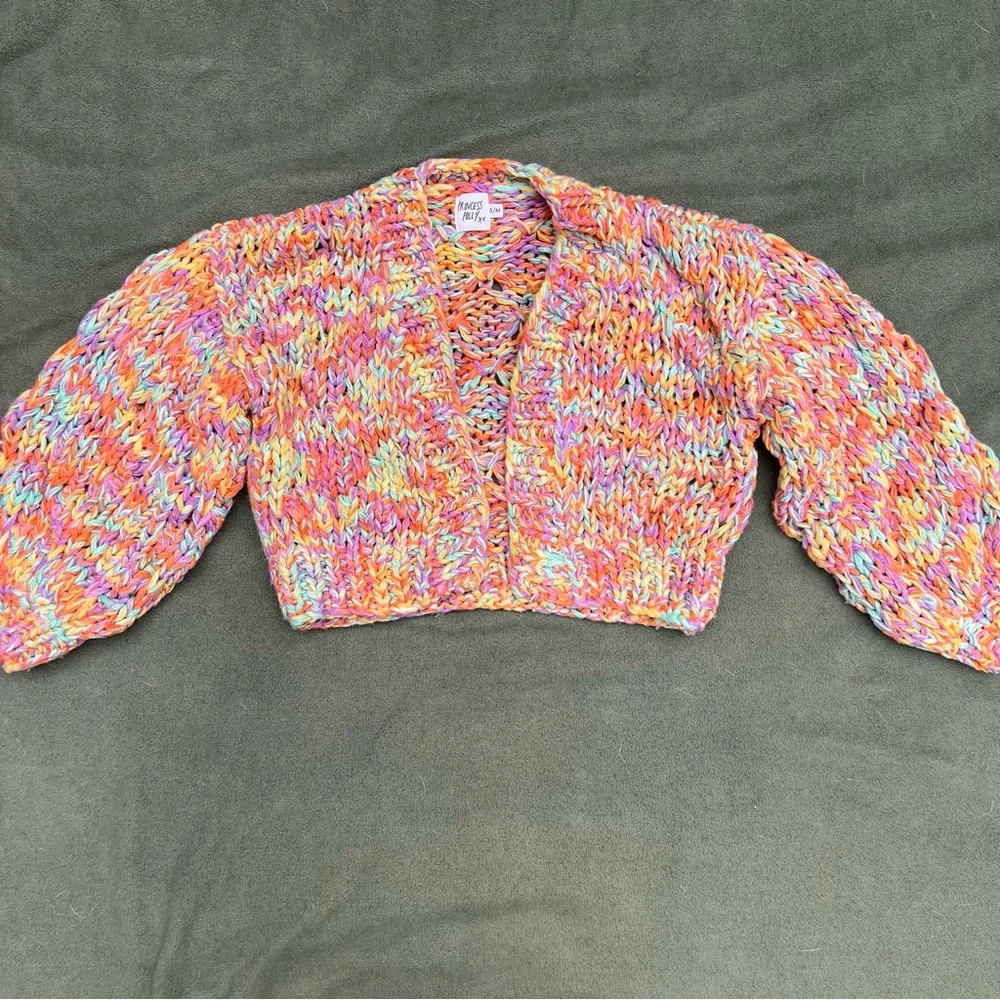 Cropped Length “Candy Cardigan” - Picture 1 of 7
